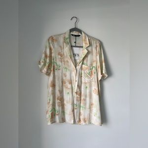 Zara Tie-Dye Co-Ord Pant and Top Set